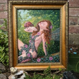 Elfin Thyme Fairy Painting